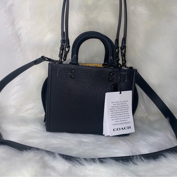 Coach leather small rogue purse New - Picture 11 of 14